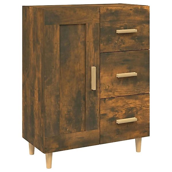 vidaXL Sideboard Räuchereiche 69,5x34x90 cm Holzwerkstoff 817369 günstig online kaufen