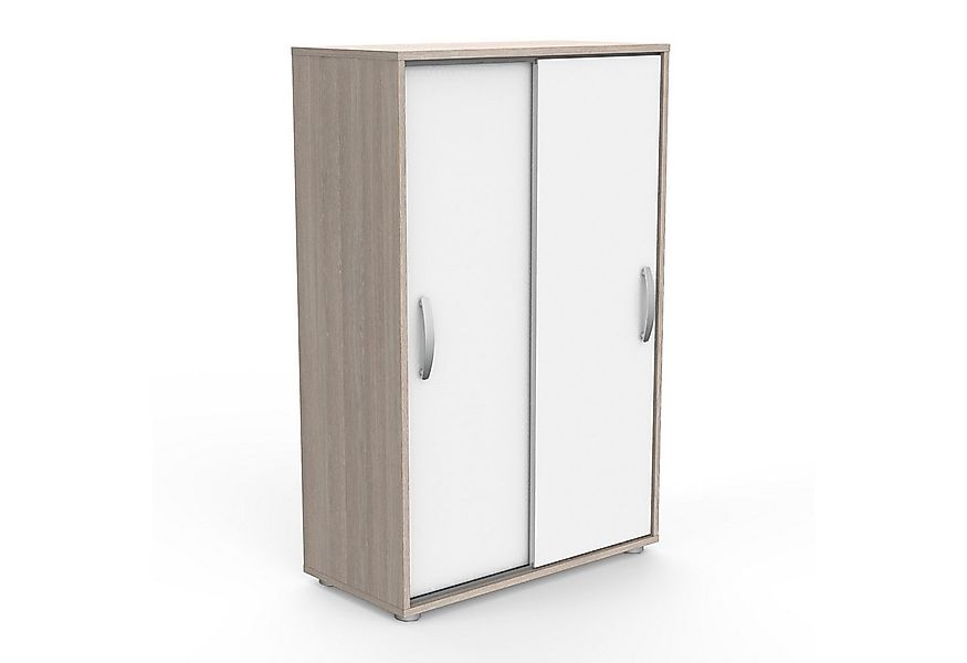 PREISBRECHER Wäscheschrank NANO in Shannon Eiche - 68x105,6x32,9cm (BxHxT) günstig online kaufen