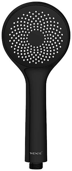 WENKO Handbrause Watersaving, (1-tlg), Schwarz matt, günstig online kaufen
