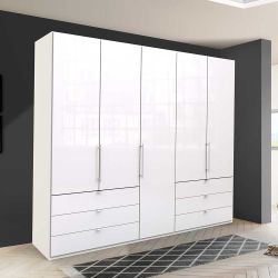 Weißer Schlafzimmerschrank 3 türig modern günstig online kaufen