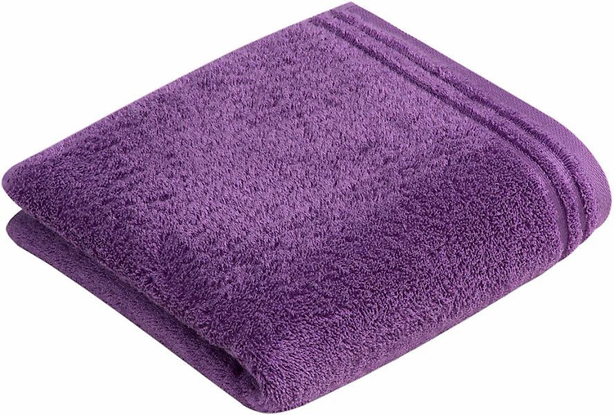 Vossen Badetuch "Calypso Feeling" mit schmaler Bordüre, aus 100% hochwerter günstig online kaufen