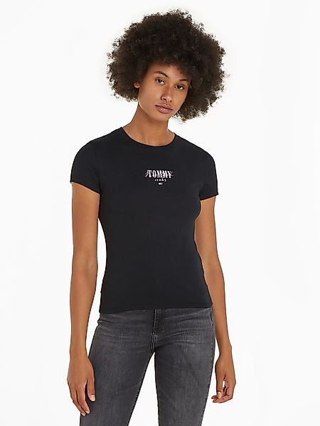 Tommy Jeans Rundhalsshirt Rib Slim Essential günstig online kaufen