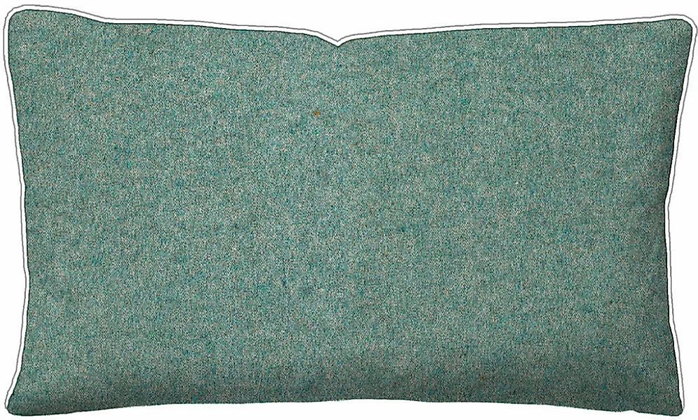 Biberna Kissenbezug "Hermal Flanell mit Reißverschluss, Melange-Optik, Wend günstig online kaufen