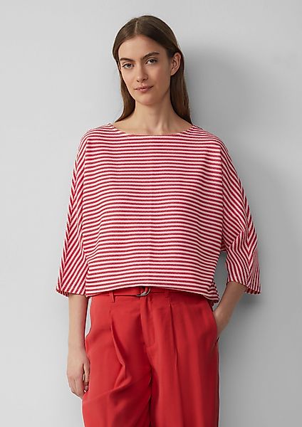 s.Oliver 3/4-Arm-Shirt Gestreiftes T-Shirt im Relaxed günstig online kaufen