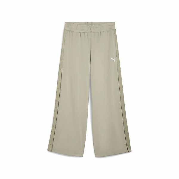 PUMA Sporthose "WARDROBE Essentials Low Rise Popper Hose Damen" günstig online kaufen