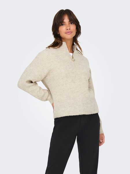 ONLY Strickpullover ONLTOKYO SOLID L/S ZIP günstig online kaufen