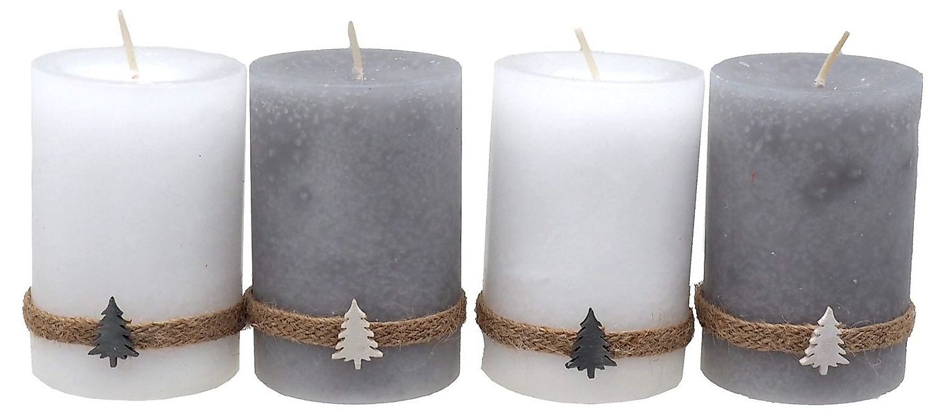 ZauberDeko Adventskerze Adventskerzen Kerzen 9cm H günstig online kaufen