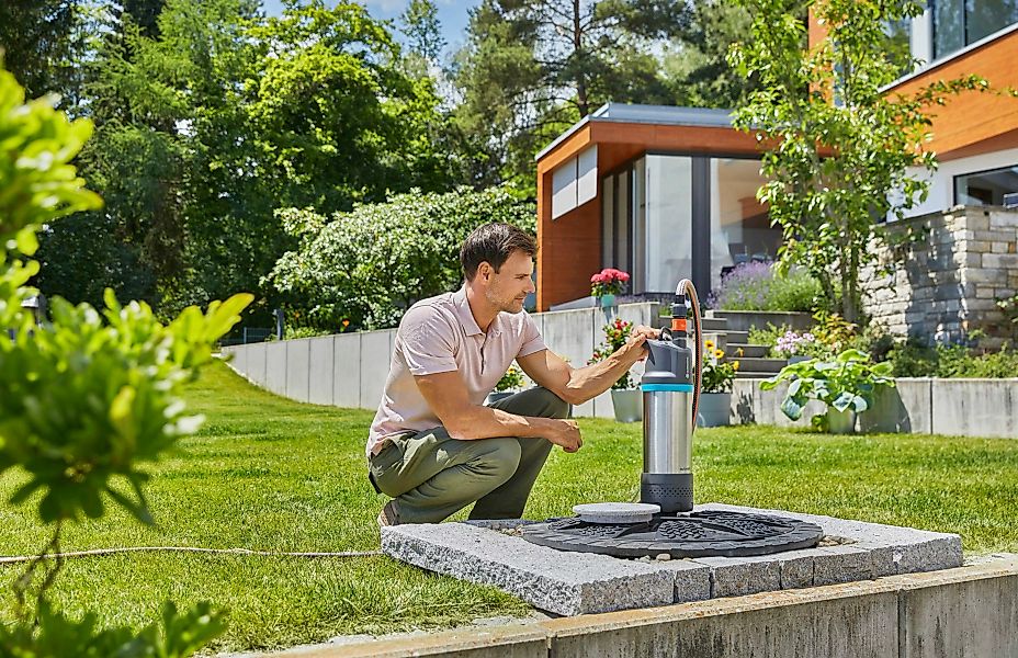 GARDENA Tauchdruckpumpe 6100/5 inox automatic, 1773-20, günstig online kaufen