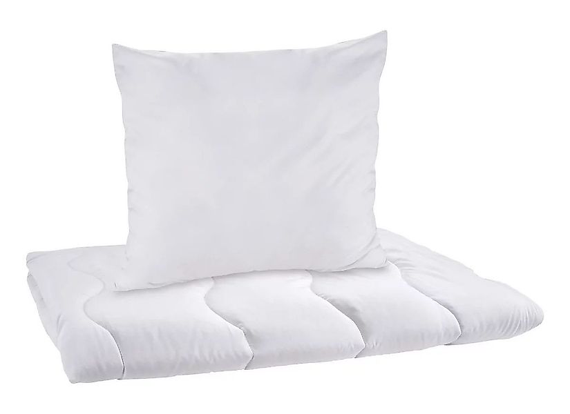Brilliant Bettdecke + Kopfkissen Brilliant Bettenset 2-tlg. 135x200 + 80x80 günstig online kaufen