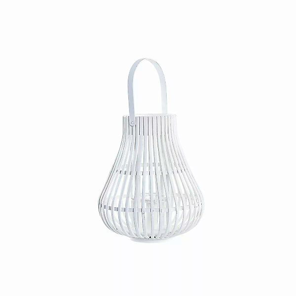 Lanterne Dkd Home Decor Kristall Weiß Bambus (29 X 29 X 34 Cm) günstig online kaufen
