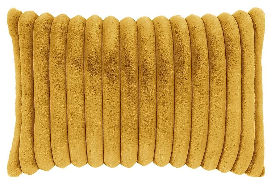 Magma Heimtex Kissenhülle RAYA, 60 x 40 cm, Senf, Polyester, Samtoptik günstig online kaufen