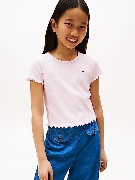 Tommy Hilfiger T-Shirt ESSENTIAL RIB TOP günstig online kaufen