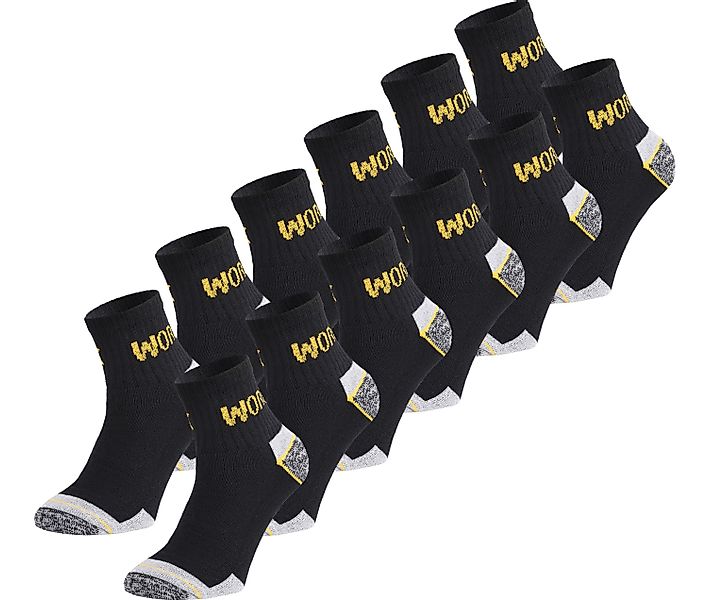 Ladeheid Socken 6er 12er Pack Arbeitssocken günstig online kaufen