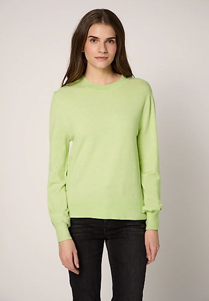 STREET ONE STUDIO Rundhalspullover mit Rundhalsausschnitt günstig online kaufen