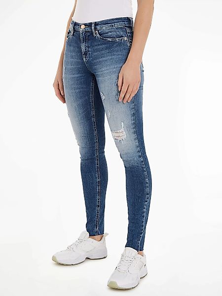 Tommy Jeans Skinny-fit-Jeans "NORA MR SKN CG2235", mit Tomma Jeans Markenba günstig online kaufen