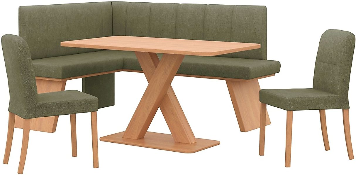 Home affaire Eckbankgruppe "Nina" Set, 4er, 4 Stk. tlg. Sitzgruppe Esszimme günstig online kaufen