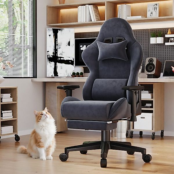 HOMALL Gaming-Stuhl Massage-Bürostuhl aus Stoff mit günstig online kaufen