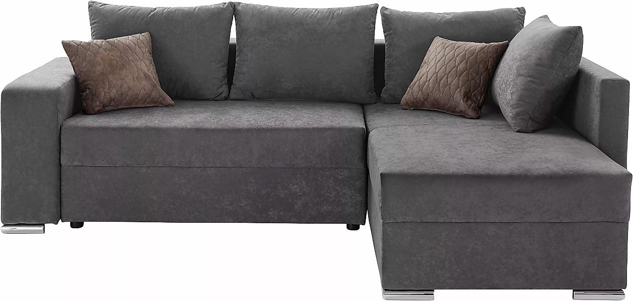 COLLECTION AB Ecksofa »John L-Form«, inklusive Bettfunktion und Bettkasten günstig online kaufen