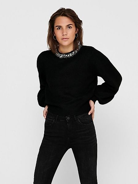 ONLY Strickpullover ONLELSA L/S PULLOVER KNT NOOS Materialmix, regular fit günstig online kaufen