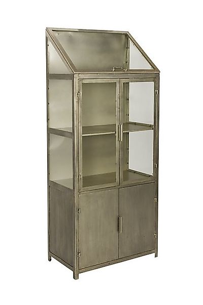 Dutchbone Vitrine Industrial Vitrine Showcase Monviso Metall Glas Gold günstig online kaufen