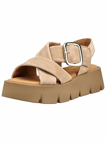 Gabor Plateausandaletten "Gabor Sandalen Leder" günstig online kaufen