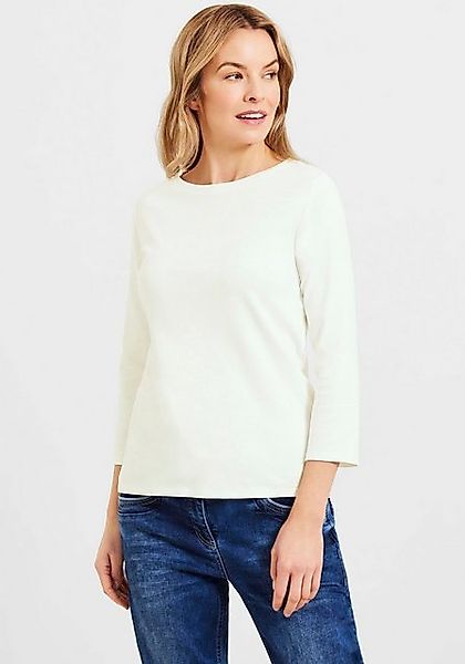 CECIL 3/4-Arm-Shirt mit hohem Ausschnitt günstig online kaufen