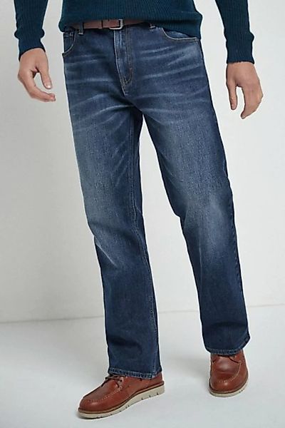 Next Straight-Jeans Straight Fit Jeans mit Gürtel - Bootcut (2-tlg) günstig online kaufen