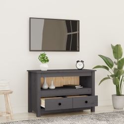 vidaXL TV-Schrank TV-Schrank Grau 79x35x52 cm günstig online kaufen