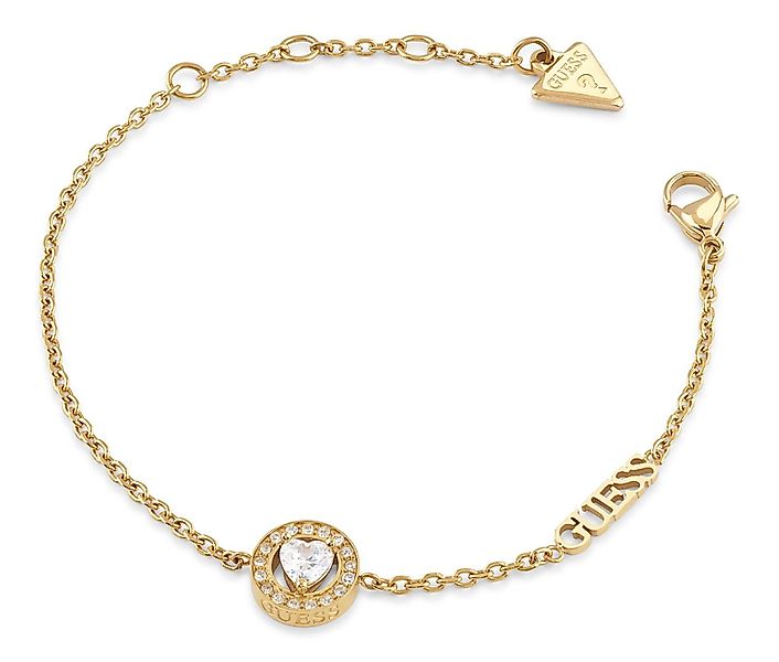 Guess Gliederarmband Heart Crystal Bracelet günstig online kaufen