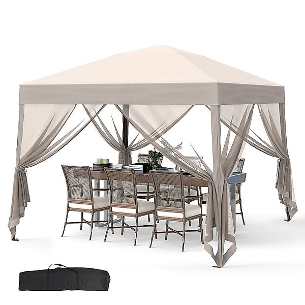Puluomis Faltpavillon Gartenpavillon Pavillon Faltbar Pop günstig online kaufen