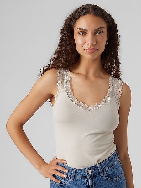 Vero Moda Spitzentop VMROSA SL TOP JRS NOOS Viskosemischung günstig online kaufen