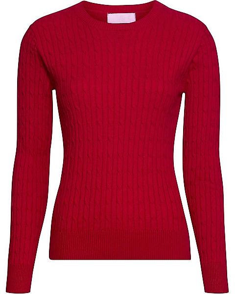 Brigitte von Schönfels Strickpullover Rundhals-Pullover günstig online kaufen