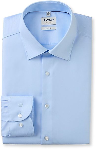 OLYMP Level Five Hemd Hellblau Twill Extra Lange Ärmel - Größe 41 günstig online kaufen