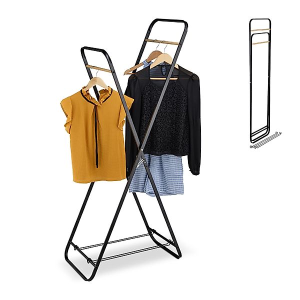 relaxdays Kleiderständer klappbar Metall günstig online kaufen