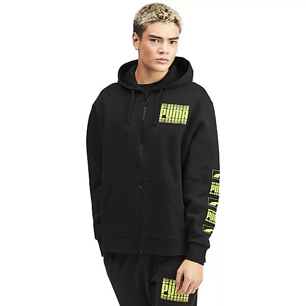 Puma Rebel Bold Sweatshirt Mit Reißverschluss XL Puma Black günstig online kaufen