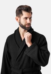 Ladeheid Bademantel Herren Bademantel - Waffelpiqué günstig online kaufen