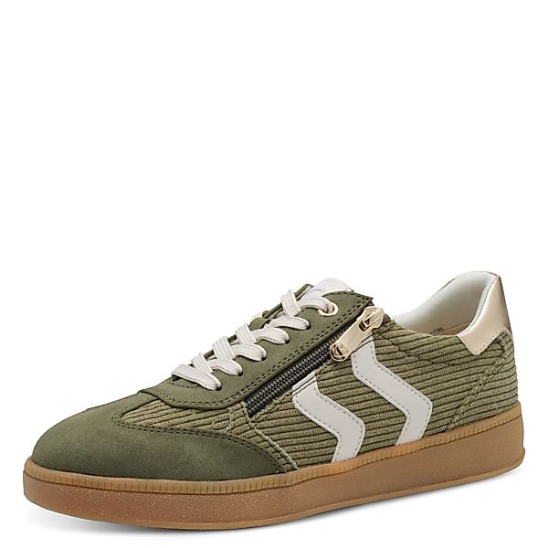 MARCO TOZZI Plateausneaker, Freizeitschuh, Halbschuh, Schnürschuh mit Kontr günstig online kaufen