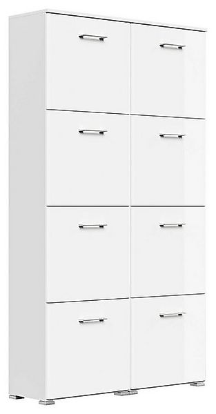 Magnolia Home Schuhschrank Schuhschrank Emotion 8 Klappen 32 Paar 105x187 c günstig online kaufen