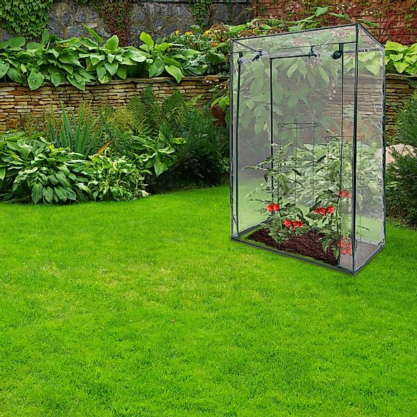 relaxdays Gewächshaus für Tomaten mit Schrägdach, günstig online kaufen