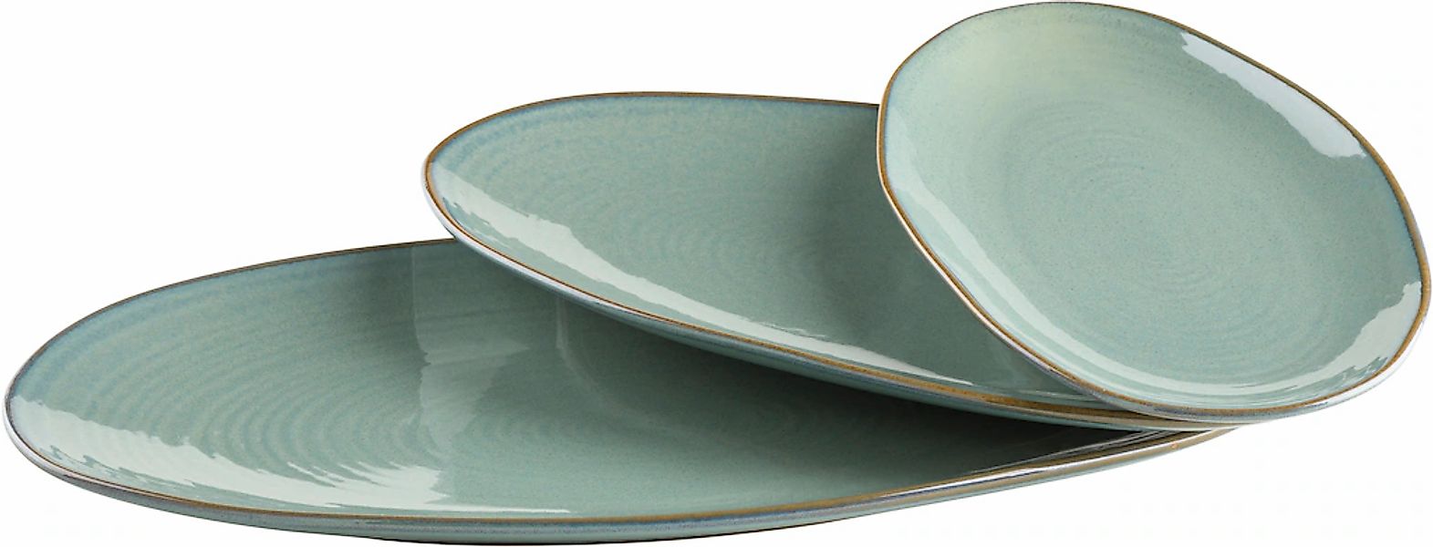 MÄSER Servierplatte "Nottingham, Servierplatten-Set, Steinzeug" günstig online kaufen