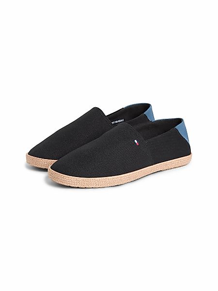 Tommy Hilfiger Espadrille "CORE HILFIGER ESPADRILLE TEXTILE" Slipper, Schlu günstig online kaufen