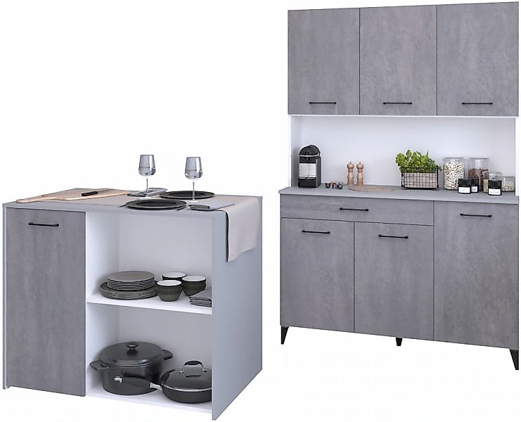Parisot Mehrzweckschrank-Set "Parisot Malice 4" 2 Stk. tlg. günstig online kaufen