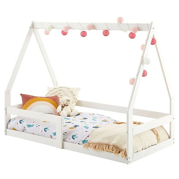 IDIMEX Kinderbett LUSIA, Hausbett Kinder Bodenbett günstig online kaufen