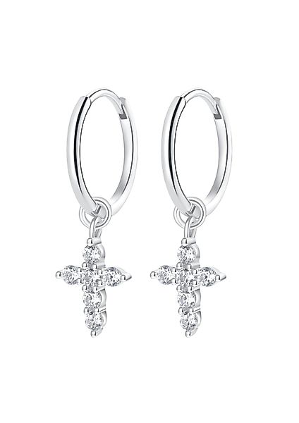 Hey Happiness Paar Creolen Silber 925 günstig online kaufen