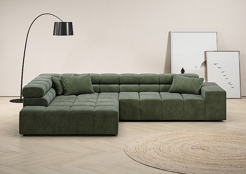 Home affaire Ecksofa Ancona incl. Kopfteilverstellung, OTTOs Choice, Breite günstig online kaufen