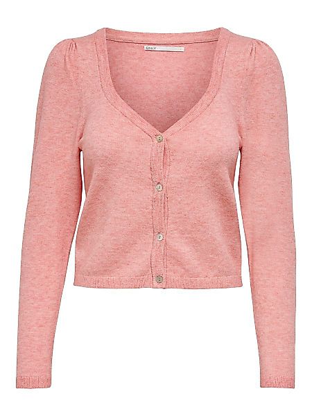 ONLY Sweetheart- Strickjacke Damen Pink günstig online kaufen