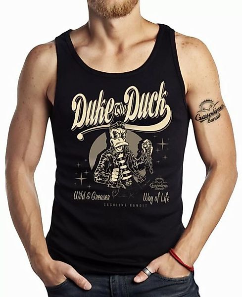 GASOLINE BANDIT® Tanktop Rockabilly Muskel-Shirt: Old School Rock'n' Roll D günstig online kaufen