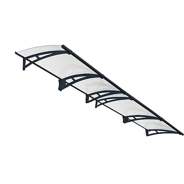 Canopia Vordach Aquila 4,1 cm x 90 cm Anthrazit klar günstig online kaufen