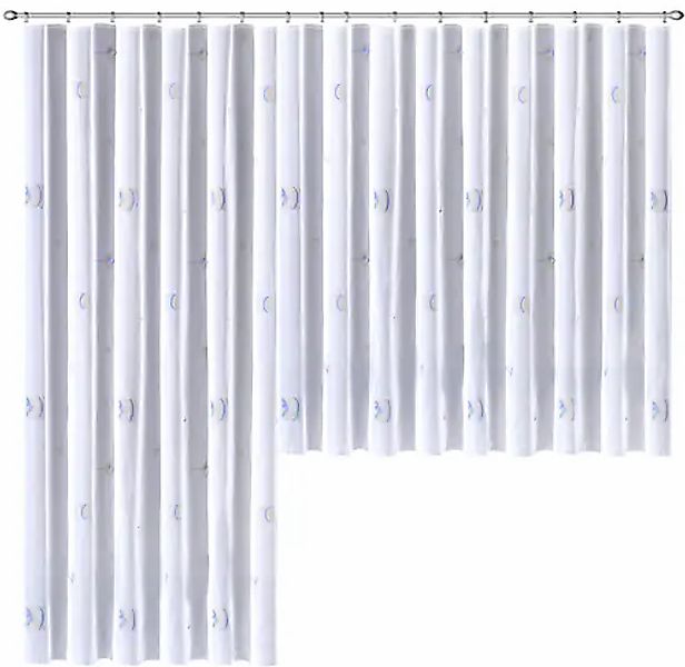 Weckbrodt Gardine »Laura«, (1 St.), Voile, bedruckt, Allover, halbtranspare günstig online kaufen
