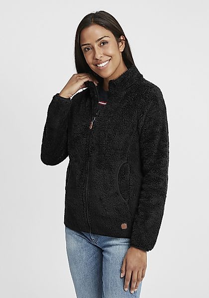OXMO Kapuzensweatjacke OXTelsa Sweatshirtjacke aus Teddy-Fleece günstig online kaufen